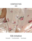 Women's Floral Print Pajamas Set