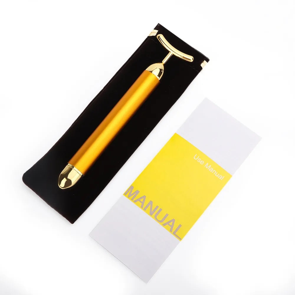 24k Gold Face Lift Bar Roller